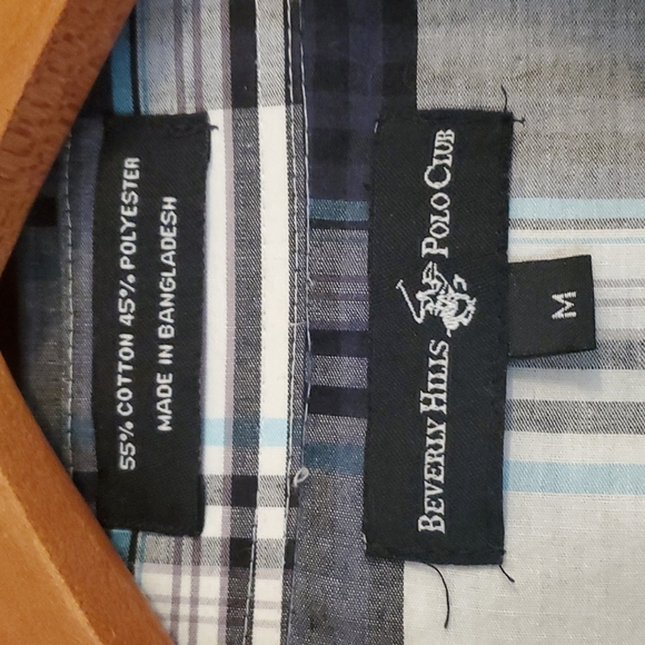 Beverly Hills Polo Button Up Top - Picture 3 of 3
